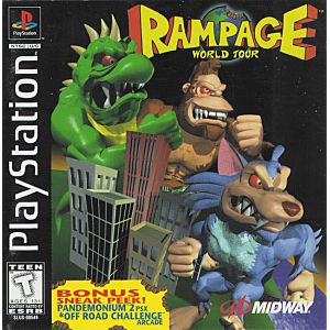 Rampage World Tour Sony Playstation