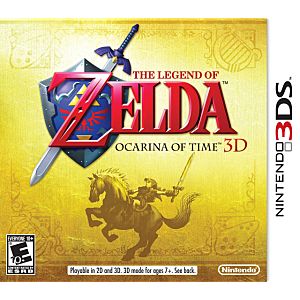 legend of zelda the ocarina of time 3ds rom