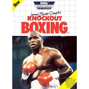 James Buster Douglas Knockout Boxing Sega Master System Game Used