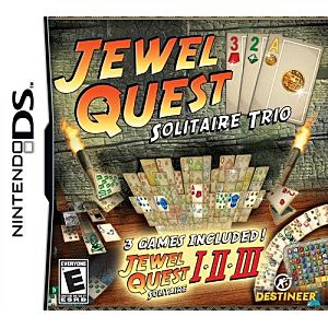 Jewel Quest Solitaire Trio DS Game