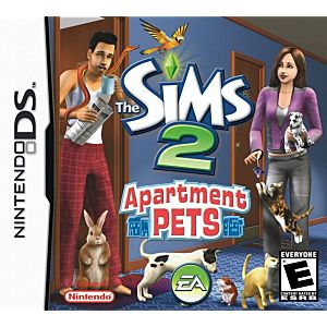 The Sims 2 Apartment Pets DS Game