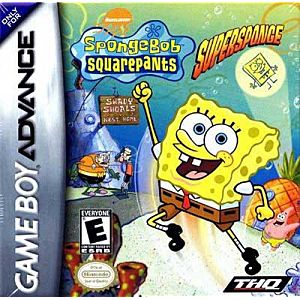 Sponge Bob Square Pants Super Sponge Nintendo Game Boy Advance GBA