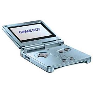 Pearl Blue Game Boy Advance SP System Used