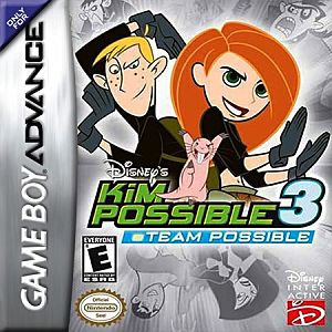 Kim Possible 3 Nintendo Game Boy Advance GBA