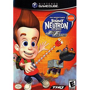 Jimmy Neutron Jet Fusion Gamecube Game