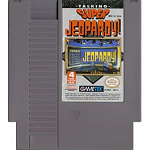 Talking Super Jeopardy NES Nintendo Game