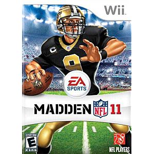 Madden NFL 11 Nintendo WII Game