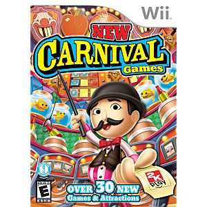 New Carnival Games Nintendo WII Game