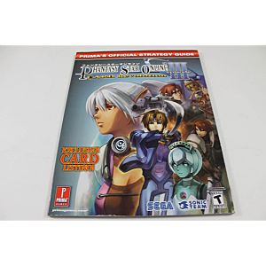 Phantasy Star Online Episode III C.A.R.D. Evolution (Prima Games)