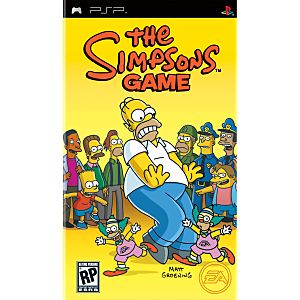simpsons game psp iso