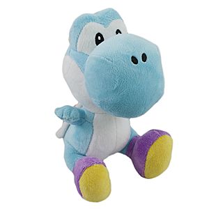 Blue Plush Yoshi Doll Toy