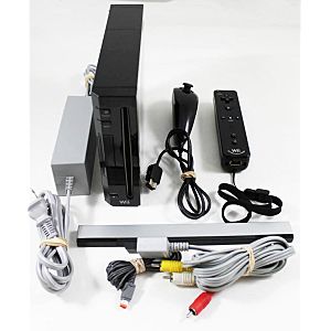 Wii Black Console Used